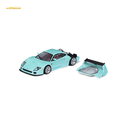Stance Hunters Ferrari F40 LM Light Aqua Green 1:64