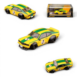 INNO64 Mazda RX-3 Savanna LBWK Yellow Green #3 1:64