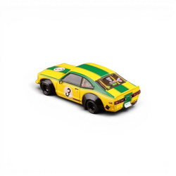 INNO64 Mazda RX-3 Savanna LBWK Yellow Green #3 1:64