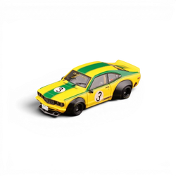INNO64 Mazda RX-3 Savanna LBWK Yellow Green #3 1:64
