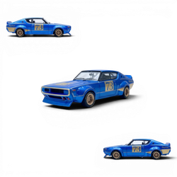 INNO64 Nissan Skyline 2000 GT-R KPGC10 Racing Concept Blue 1:64