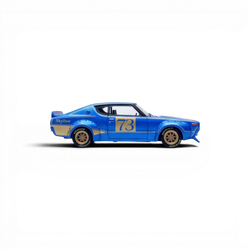 INNO64 Nissan Skyline 2000 GT-R KPGC10 Racing Concept Blue 1:64
