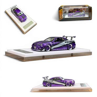 404ERROR x LOT 57 RYOHE's Skyline R34 "GIFTED" Resin 1:64