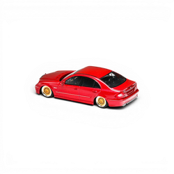 MK Model Mercedes-Benz E63 AMG W211 Lowered Red 1:64