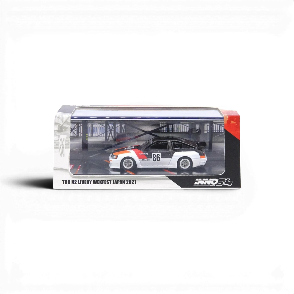 INNO64 Toyota AE86 Levin Pandem Rocket Bunny 1:64