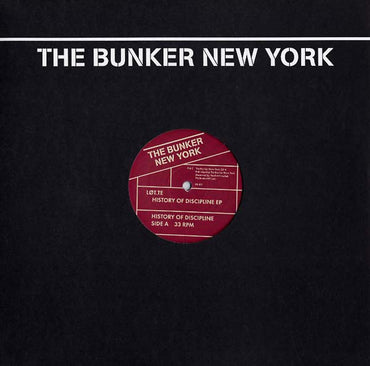 History of Discipline EP [Vinyl] (ONLINE ORDER ONLY)