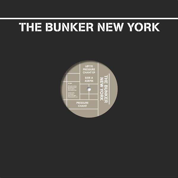 LOT.TE - Pressure Chant EP [Vinyl] (ONLINE ORDER ONLY)