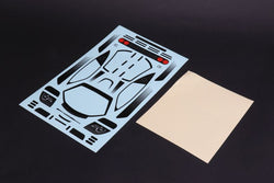 Louise R/C MCL-F1 Clean Body (210~225mm), for M-Chassis LNBA807 (ONLINE ORDER ONLY)