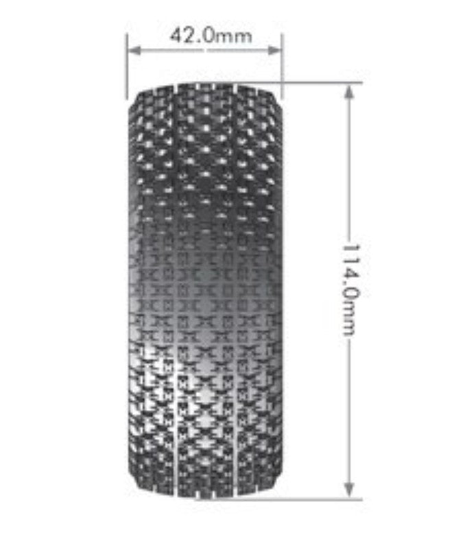 Louise R/C B-Pirate 1/8 Off-Road Buggy Tires, Super Soft, Unmounted LT3126VI (ONLINE ORDER ONLY)
