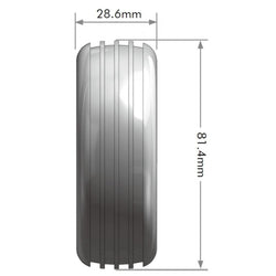 Louise R/C E-Orbit 1/10 2WD Front Buggy Tire, Soft, Mounted on White LT3182SWLF (ONLINE ORDER ONLY)