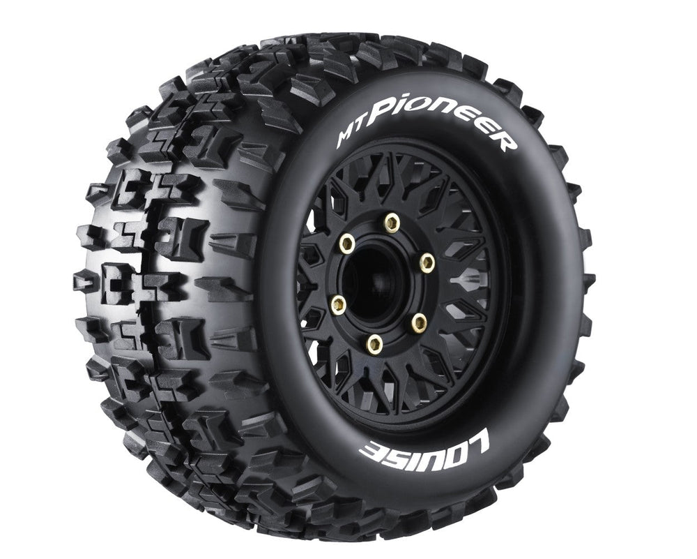 Louise R/C MT-Pioneer Soft, 1/10 Monster Truck Tires, 0 & 1/2 " Offset, LT3202SX (ONLINE ORDER ONLY)
