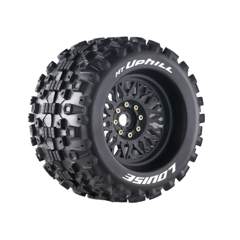 Louise RC MT-Uphill Sport Compound 1/8 4.2 Monster Truck MFT Belted Tires, 0" & 1/2" Offset, LT3219X (ONLINE ORDER ONLY)