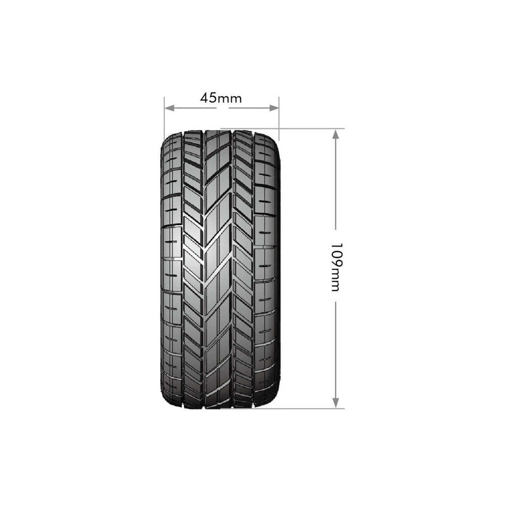 Louise R/C SC-Rocket M Oval Track 1/10 Short Course Tires, Unmounted LT3228VI (ONLINE ORDER ONLY)