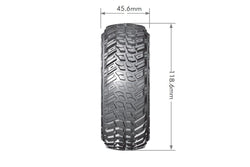 Louise R/C CR-Griffin 1/10 1.9" Crawler Tires, 12mm Hex, Super Soft, (2) LT3230VB (ONLINE ORDER ONLY)
