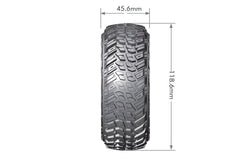 Louise R/C CR-Griffin 1/10 1.9" Crawler Tires, Super Soft, Front/Rear (2) LT3230VI (ONLINE ORDER ONLY)
