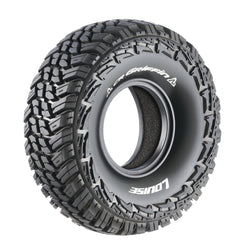 Louise R/C CR-Griffin 1/10 1.9" Crawler Tires, Super Soft, Front/Rear (2) LT3230VI (ONLINE ORDER ONLY)