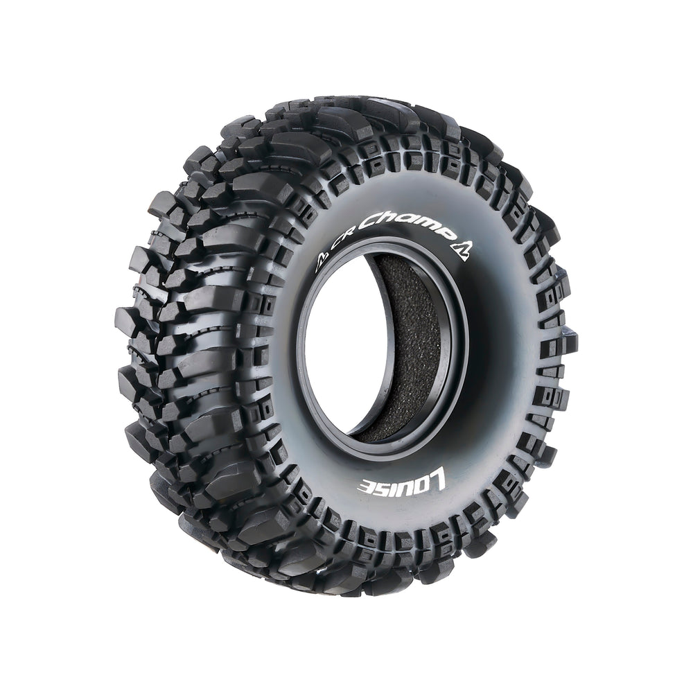 Louise R/C CR-Champ 1/10 1.9" Crawler Tires, Super Soft, Front/Rear (2) LT3231VI (ONLINE ORDER ONLY)