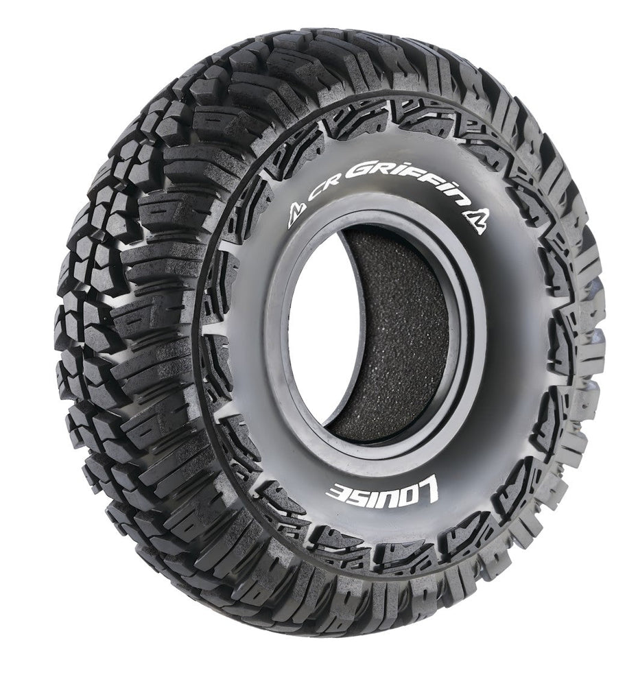 Louise R/C CR-Griffin 1/10 2.2" Crawler Tires, Super Soft, Front/Rear (2) LT3235VI (ONLINE ORDER ONLY)