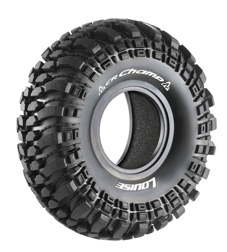 Louise R/C CR-Champ 1/10 2.2" Crawler Tires, Super Soft, Front/Rear (2) LT3236VI (ONLINE ORDER ONLY)