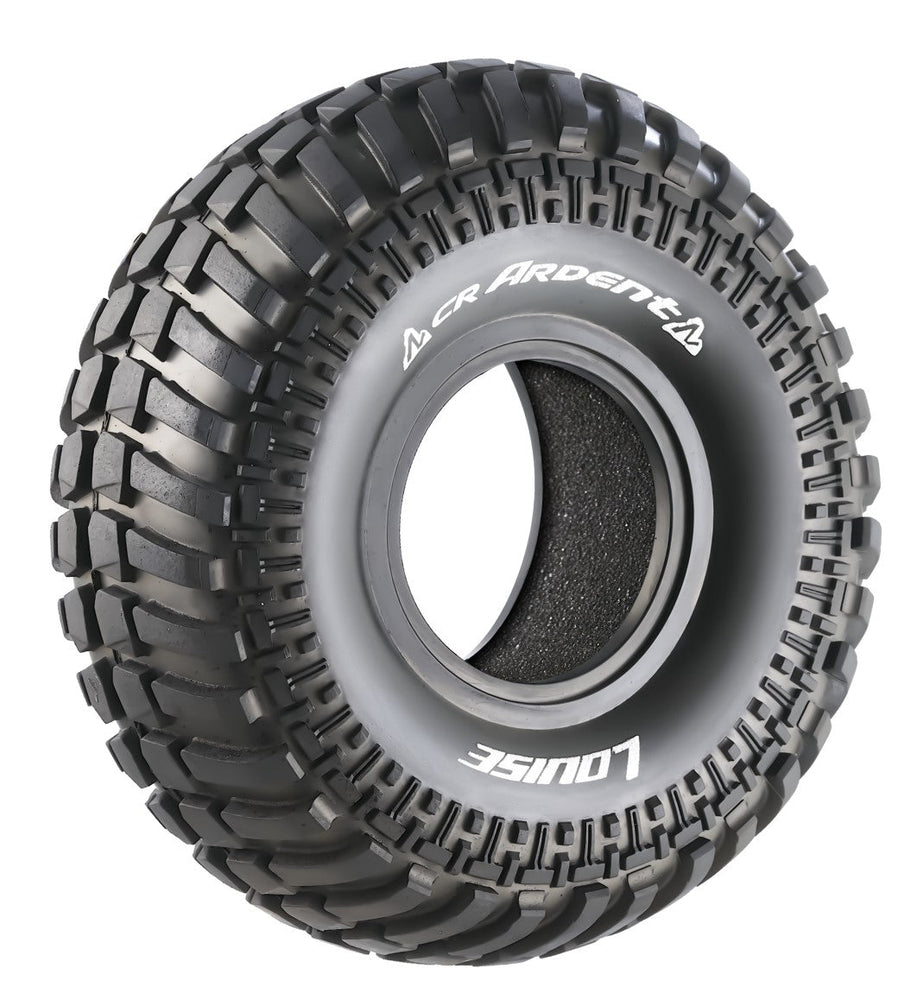 Louise R/C CR-Ardent 1/10 2.2" Crawler Tires, Super Soft, Front/Rear (2) LT3237VI (ONLINE ORDER ONLY)