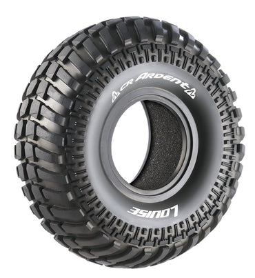 Louise R/C CR-Ardent 1/10 2.2" Crawler Tires, Super Soft, Front/Rear (2) LT3237VI (ONLINE ORDER ONLY)