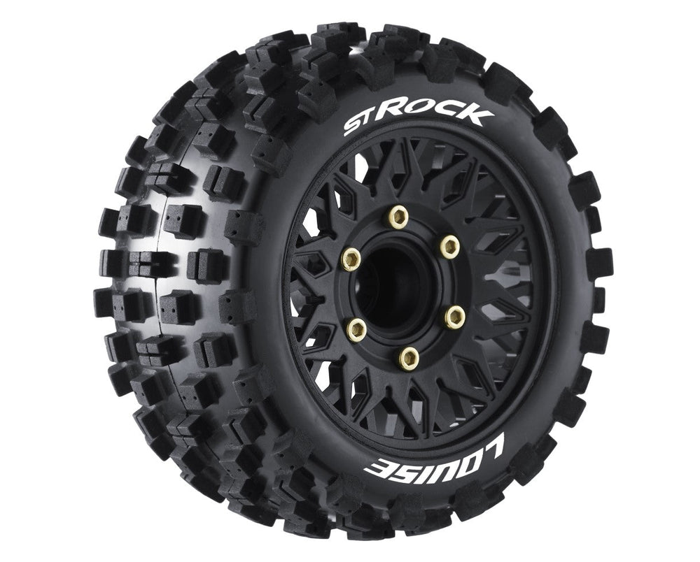 Louise R/C ST-Rock 1/10 Stadium Truck Tires, Soft, 0 & 1/2' Offset H LT3273SX (ONLINE ORDER ONLY)