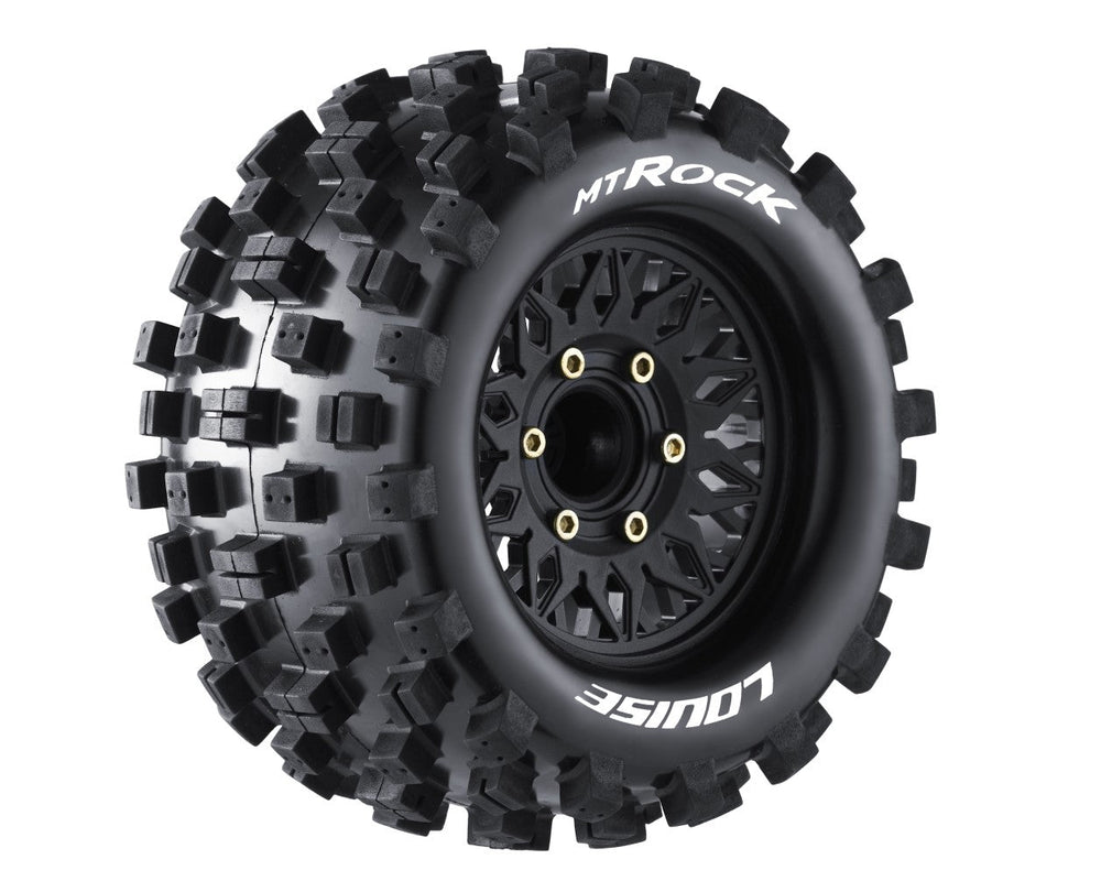 Louise RC MT-Rock Soft 1/10 2.8 Monster Truck Belted Tires 12mm, 14mm and 17mm hex LT3275SX (ONLINE ORDER ONLY)
