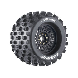 Louise RC MT-Rock Sport Compound 1/8 3.8 Monster Truck MFT Belted Tires, 0" & 1/2" Offset, LT3277X (ONLINE ORDER ONLY)