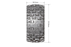 Louise R/C MFT X-Pioneer X-MAXX Sport Monster Truck Tires Mounted, 24mm Hex, (2) LT3296B (ONLINE ORDER ONLY)