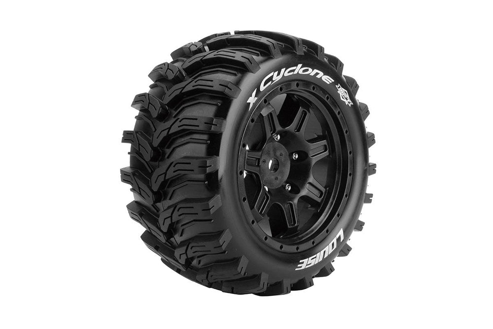Louise RC MFT X-Cyclone Monster Truck Belted Tires Mounted 24mm Hex Arrma Kraton 8S (2) LT3298BM (ONLINE ORDER ONLY)