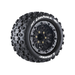 Louise RC MT-Uphill Soft 1/10 2.8 Monster Truck Belted MFT Tires Bead Lock Wheels 12mm, 14mm and 17mm hex LOULT3309SX (ONLINE ORDER ONLY)