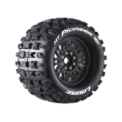 Louise RC MT-Pioneer Sport 1/8 3.8 Monster Truck MFT Belted Tires 17mm Hex Hub 0" & 1/2" Offset LT3321X (ONLINE ORDER ONLY)