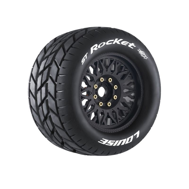 Louise RC ST-Rocket Sport 1/8 3.8 Stadium Truck MFT Belted Road Tires 17mm Hex Hub 0" & 1/2" Offset LT3324X (ONLINE ORDER ONLY)