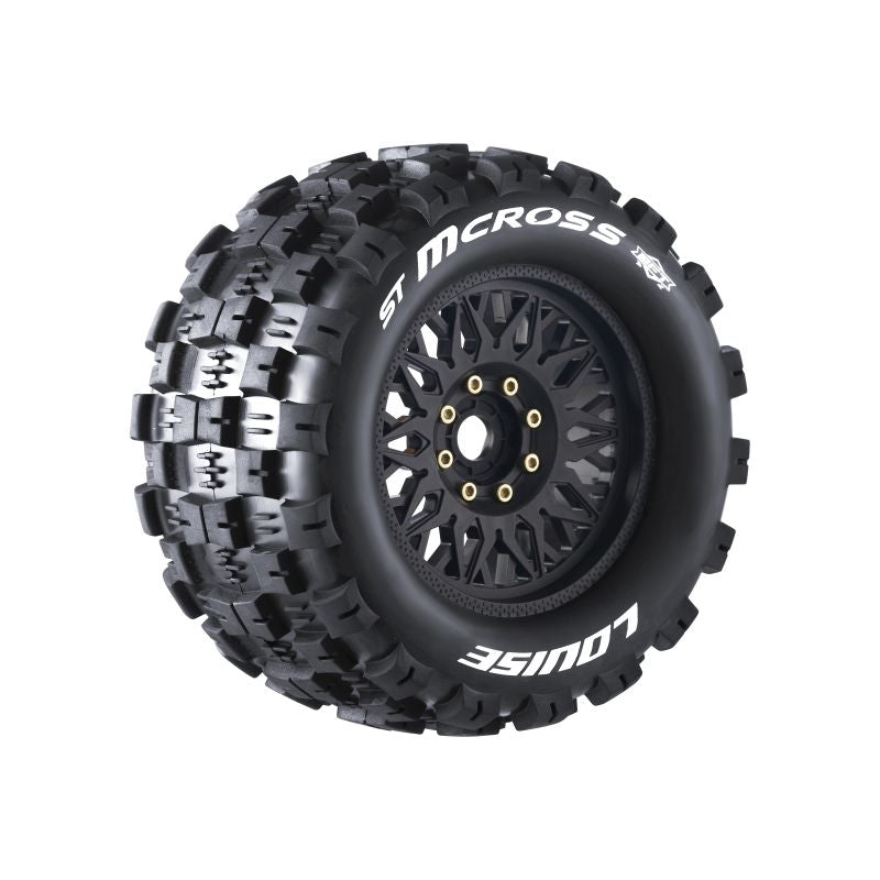 Louise RC ST-MCross Sport 1/8 3.8 Stadium Truck MFT Belted Tires 17mm Hex Hub 0" & 1/2" Offset LT3327X (ONLINE ORDER ONLY)