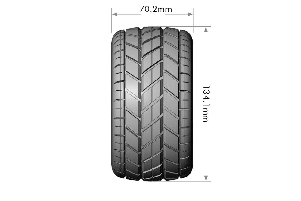 Louise MT-ROCKET Traxxas Maxx Sport Belted MFT Tires Bead-Lock 2.8 Rims 1/2-Offset Hex 17mm (2) (ONLINE ORDER ONLY)