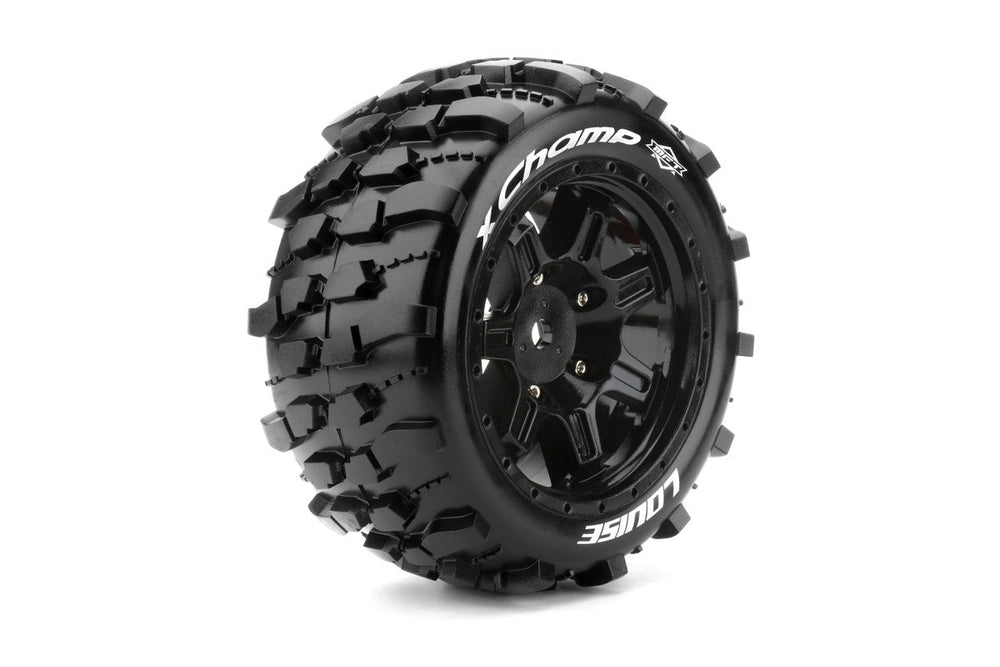 Louise R/C MFT X-Champ X-MAXX XRT Sport Monster Truck Tires, 24mm Hex, (2) LT3349B (ONLINE ORDER ONLY)