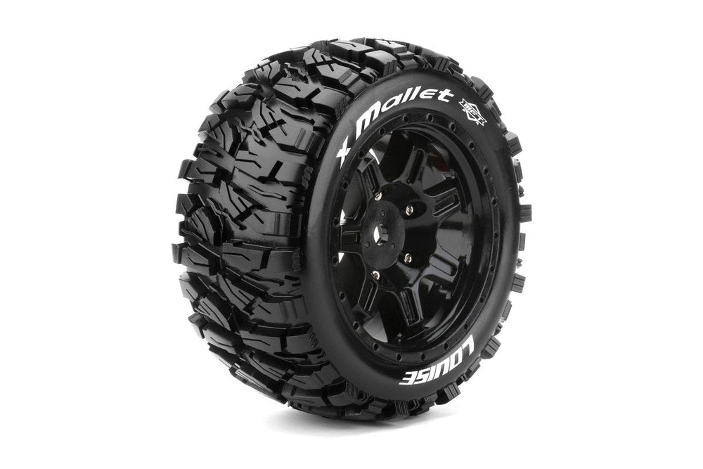 Louise R/C MFT X-Mallet X-MAXX XRT Sport Monster Truck Tires, 24mm Hex, (2) LT3350B (ONLINE ORDER ONLY)