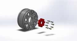 Louise R/C MFT B-Pioneer Soft 1/8 Buggy, 17mm Hex, 0" & 1/2" Offset, (2) LT3363SB (ONLINE ORDER ONLY)