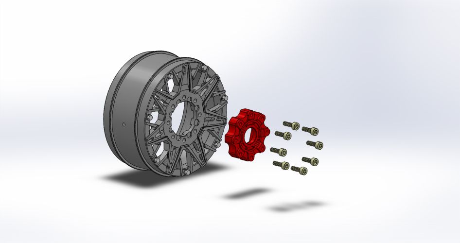 Louise R/C MFT B-Uphill Soft 1/8 Buggy, 17mm Hex, 0" & 1/2" Offset, (2) LT3364SB (ONLINE ORDER ONLY)
