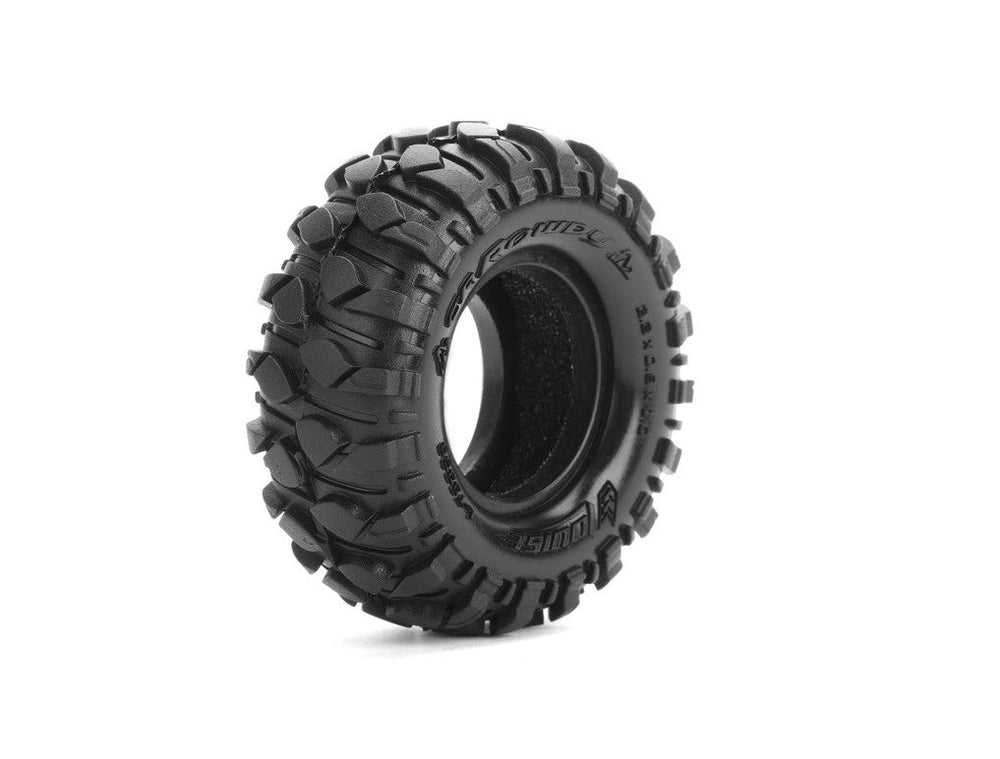 Louise R/C CR-Mallet 1/18, 1/24 1.0" Crawler Tires, 7mm Hex, Super (2) LT3367VI (ONLINE ORDER ONLY)