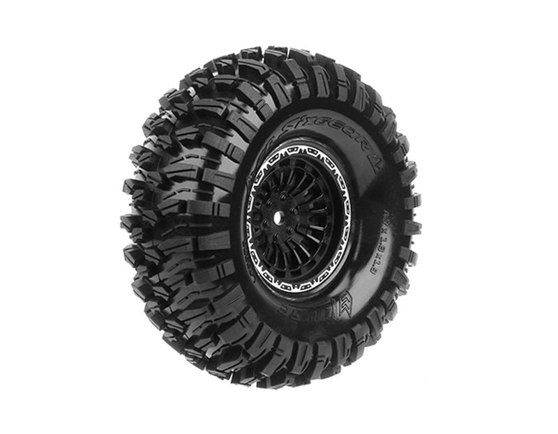 Louise R/C CR-Sixgear 1/10 1.9" Crawler Tires, Super Soft, 12mm Hex, (2) LT3370VB (ONLINE ORDER ONLY)