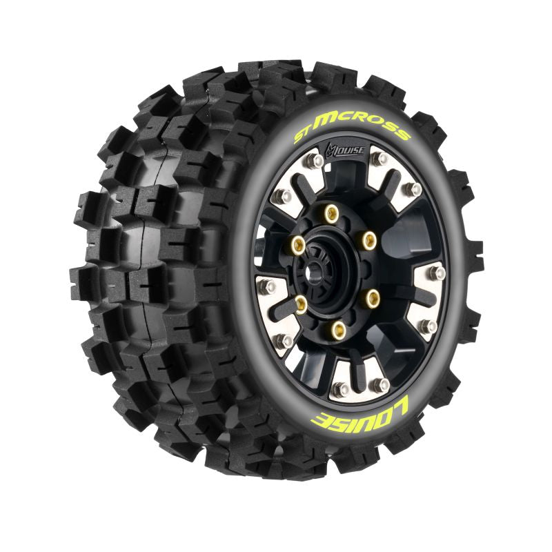 Louise R/C ST-MCross Soft Mounted Tires, 0" & 1/2" Offset, Removable LT3390SM (ONLINE ORDER ONLY)