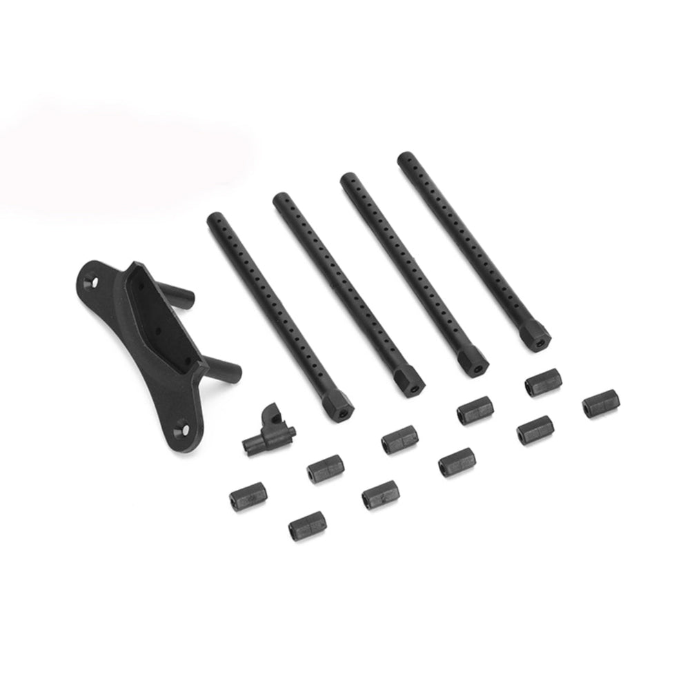 Louise R/C Front Bumper Hold and Body Mount, for T410 Drift NBA245 (ONLINE ORDER ONLY)