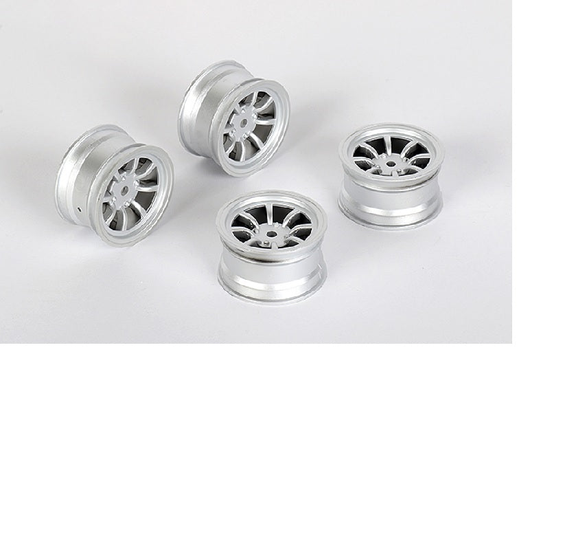 Louise R/C 8 Spoke Wheel +1mm (Silver), for LMX NBA260 (ONLINE ORDER ONLY)