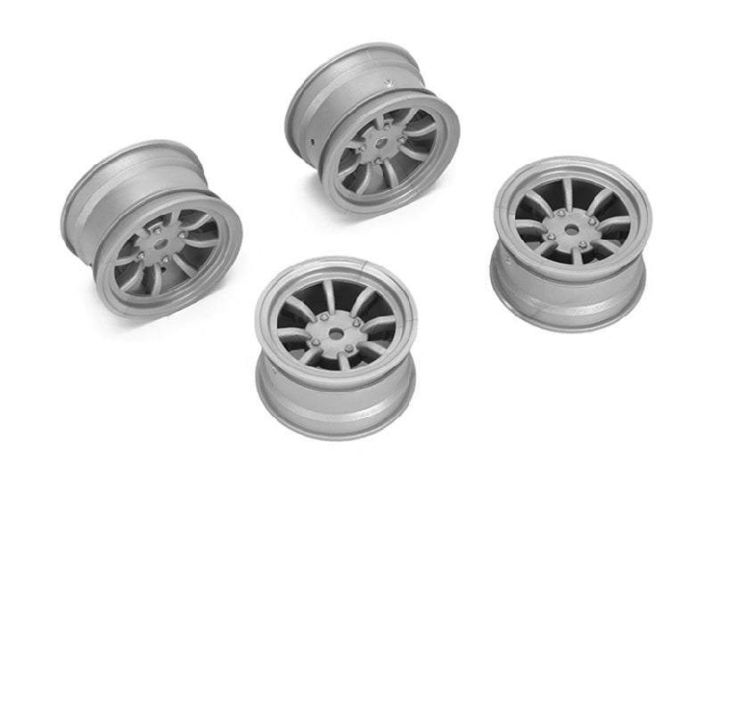 Louise R/C 8 Spoke Wheel +1mm (Gray), for LMX NBA261 (ONLINE ORDER ONLY)
