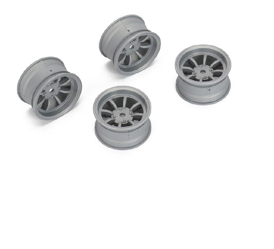 Louise R/C 8 Spoke Wheel +4mm (Gray), for LMX NBA264 (ONLINE ORDER ONLY)