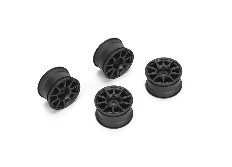 Louise R/C 10 Spoke Wheel +1mm (Black), for LMX NBA319 (ONLINE ORDER ONLY)