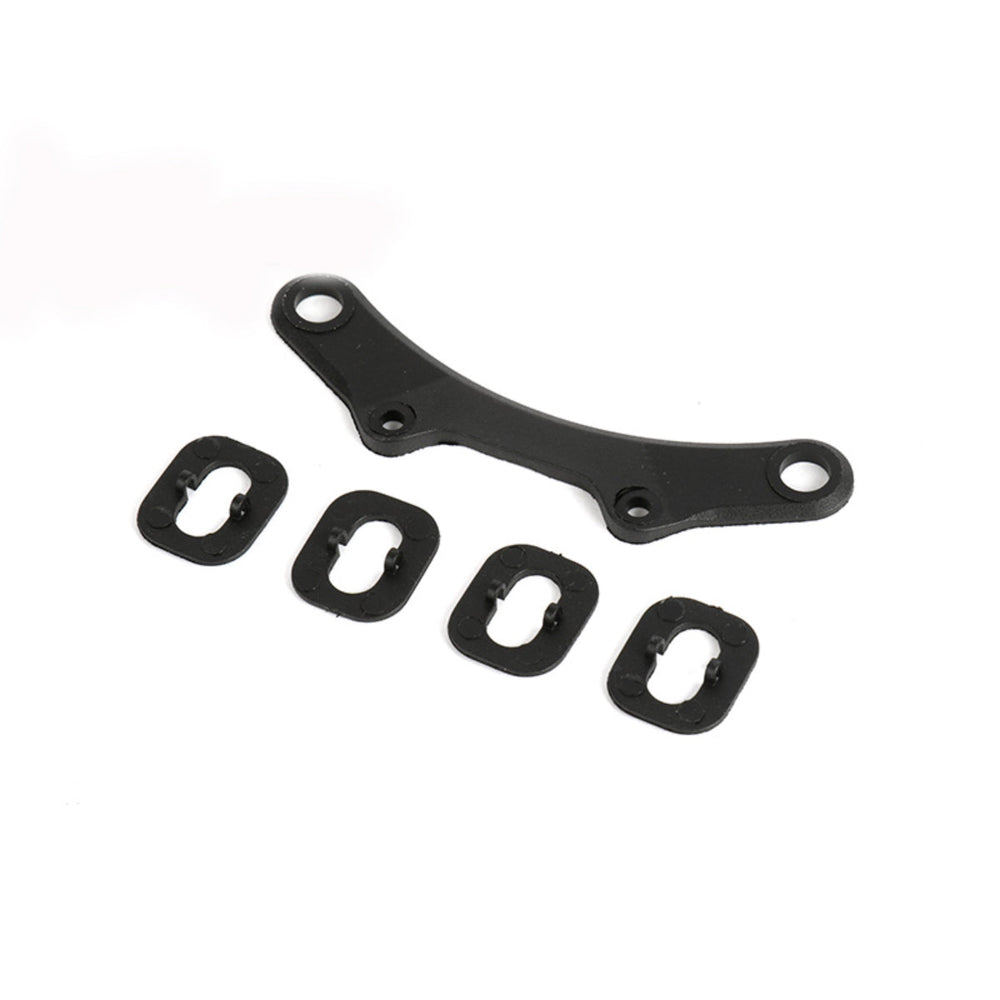 Louise R/C Bumper Plate & Body Post Spacer (Plastic), Fits T410 NBA337 (ONLINE ORDER ONLY)