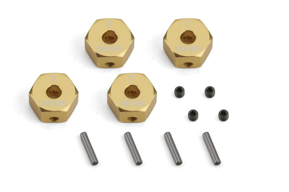 Louise R/C 12mm Hex Hub (7mm), Fits T410 Drift & Rally NBA344 (ONLINE ORDER ONLY)
