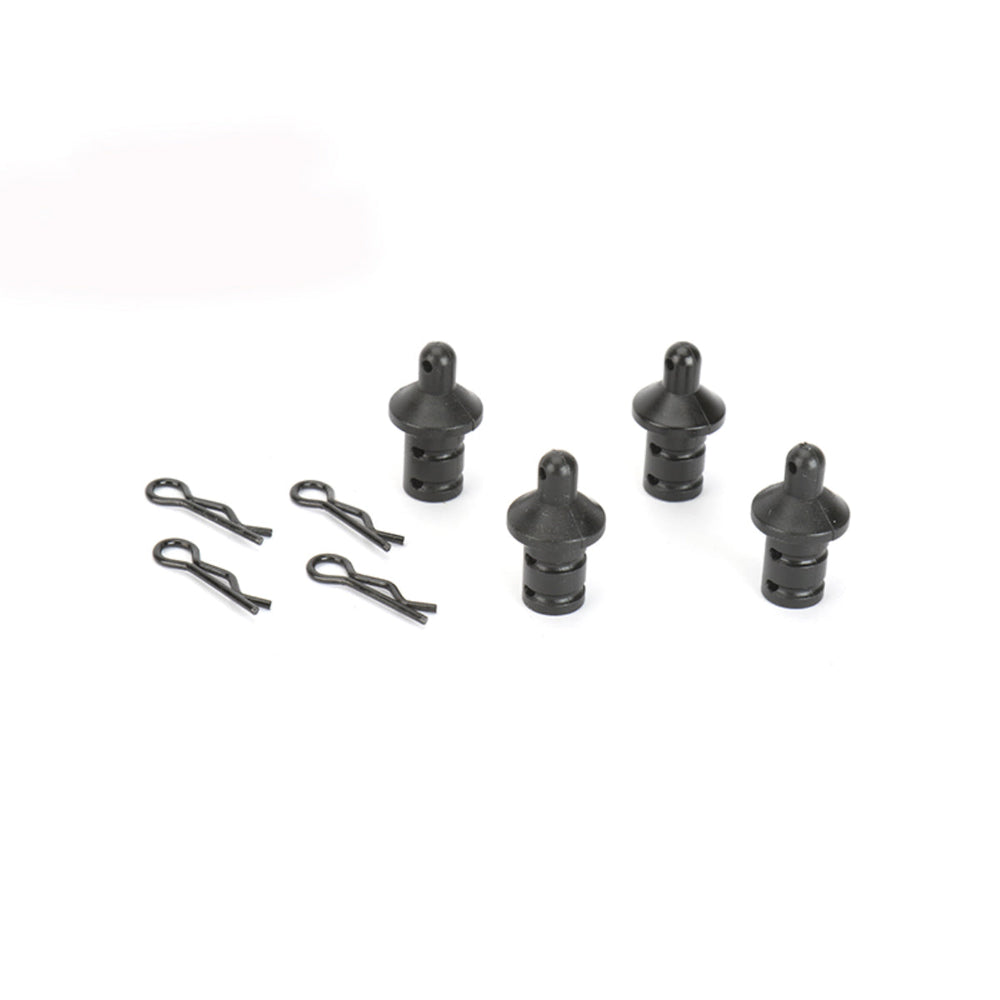 Louise R/C Extended Body Post (6mm), for T410 Drift, Option for T410 NBA356 (ONLINE ORDER ONLY)